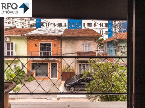 Imagem 8 de 30 de Uma Casa Super Charmosa No Melhor Estilo, Townhouse Londrino, Numa Vila De Casas No Coração Do Itaim Bibi. - Cv00009 - 70239493