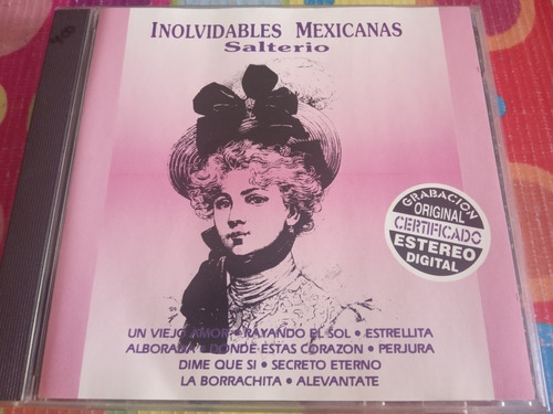 Salterio Cd Inolvidables Mexicanas R