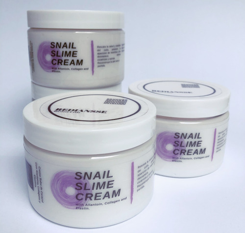 Imagen 3 de 3 de Crema Corporal Baba De Caracol 300 Grs 32 Piezas (premium )