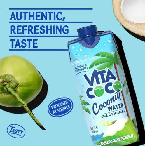 Vita Coco Agua De Coco 4 Pack (500 Ml C/u)