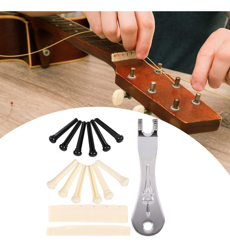 Kit De Herramientas Para Clavijas De Cuerdas De Guitarra,