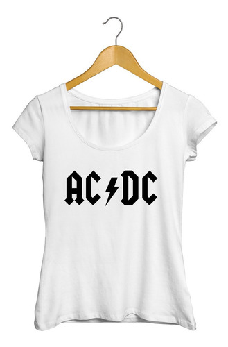 Remeras De Mujer - A C D C  - Acdc Varios Diseños A Eleccion