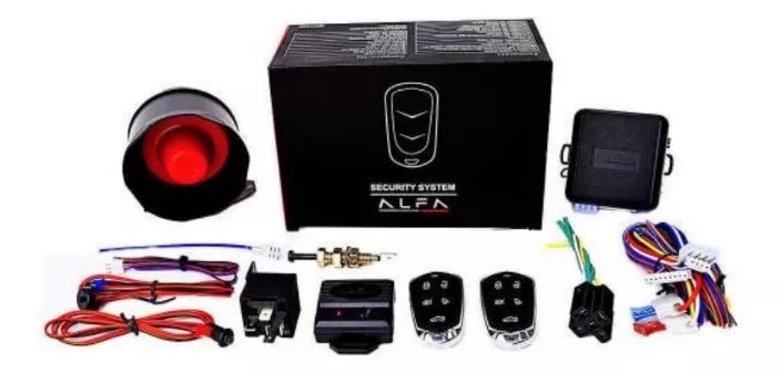 Primera imagen para búsqueda de kit de alarma para auto con seguros electricos