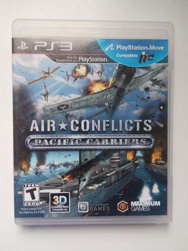 Juego Playstation 3 Original - Air Conflicts Pacific Carrier