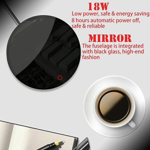 Calentador Eléctrico For Tazas De Café Con 2 Ajustes Calor