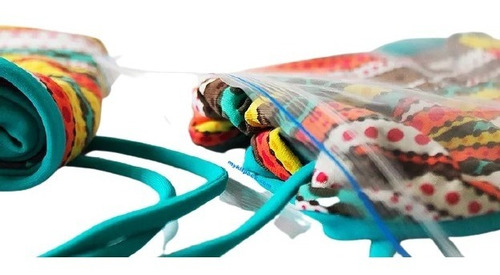 Imagen 3 de 4 de Bolsas Con Cierre Hermético Transparente 100 Uds 24x20cm