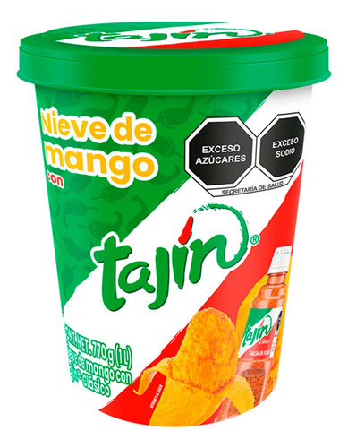 Nieve Mango Tajín 1l