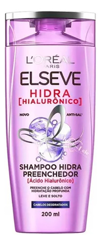 Shampoo Elseve Hidra Hialurônico 200ml