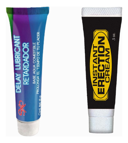 Lubricante Instant Erection Mejor & Retardante Delay Sxo No Aplica