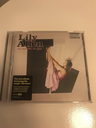 Cd Lily Allen - Its Nor Me, Its You