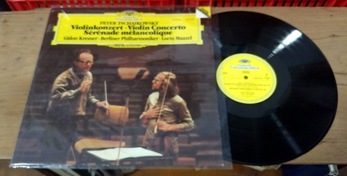 Kremer Maazel Berliner Phil Tschaikowsky Violin Lp Alemania