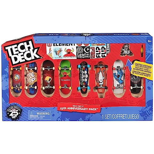 Cubierta Técnica, 25 Aniversario 8-pack Fingerboards Ytyrj