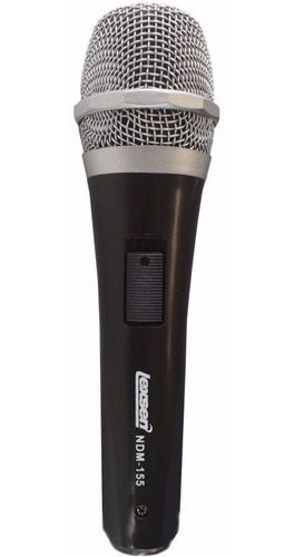 Micrófono De Mano Profesional Dinámico Lexsen Ndm-155 Con Cable Ideal Vivo Grabaciones Karaoke