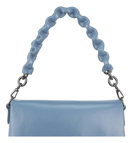 Bolsa Crossbody Cloe Llidela Grande Color Azul