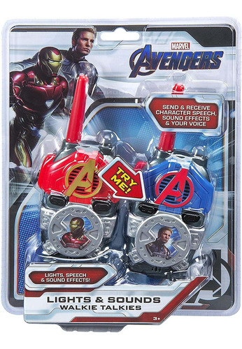 Ekids Vengers Final De Partida Frs Walkie Talkies Con Luces