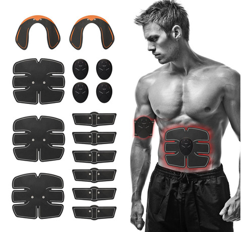 15 Piezas Ems Ultimate Muscular Estimulator Equipo De Entren