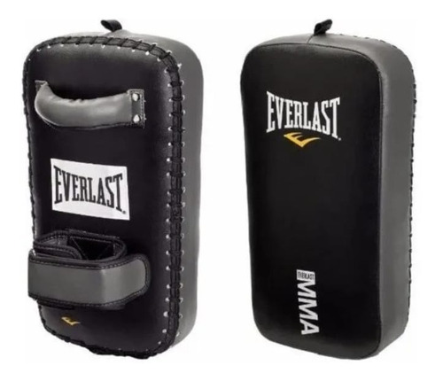 Escudo Pao Everlast Oficial X Par  Profesional Muay Thai Mma