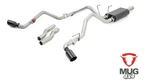Escape Dual Cat-back Puntas Negras Ram 1500 Rough Country