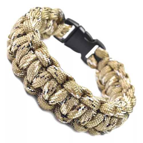 Pulsera Paracord Militar Supervivencia Ejercito Tactico Rett