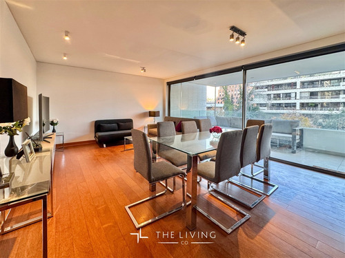 Departamento Amoblado En Arriendo 4 Dorm En El Las Condes.