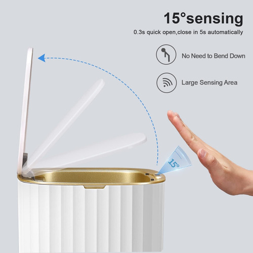 Tipo De Inducción De Bote Basura Inteligente Para El Hogar