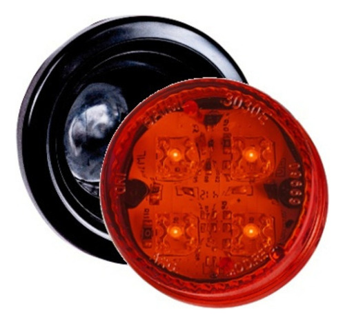 Faro Universal Baiml, Art. 3030 E R (rojo)  12/24v