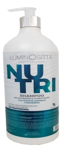 Shampoo Nutri Hidratação E Nutrição 1 L - Luminosittà