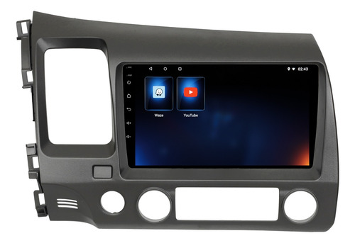 Central Multimídia Honda Civic 2007 A 2011 Android 13 9p