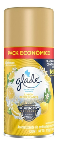 Respuesto Automatico Limon Refrescante 110g Glade