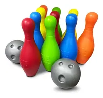 Comprar Bf Toys Boliche Grande 10 Pinos De 28 Cm Y 2 Pelotas De 13cm