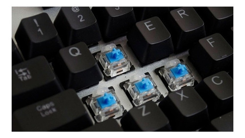 Imagen 5 de 5 de Teclado Mecanico Retroiluminado 6 Colores 88 Teclas