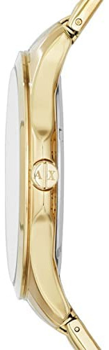 Reloj Para Hombre Armani Exchange/dorado Negro