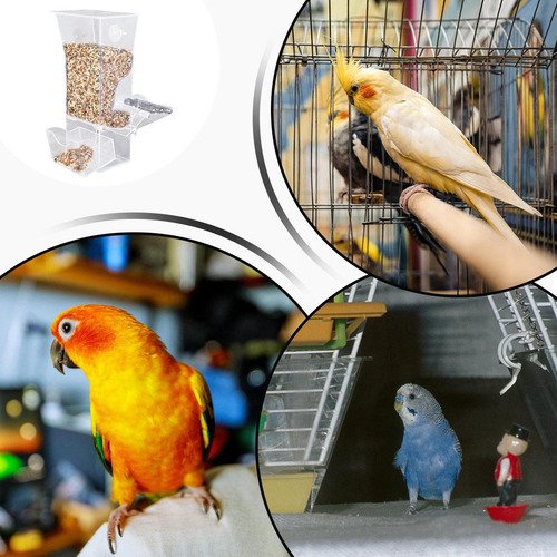 Comederos Para Periquitos Para Jaula De Pájaros Comedero Aut
