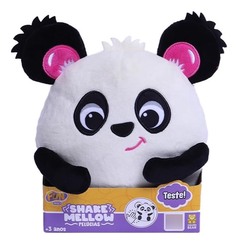 Pelucia Shake Mellow Panda C/ Som E Movimentos Fun F0140-5