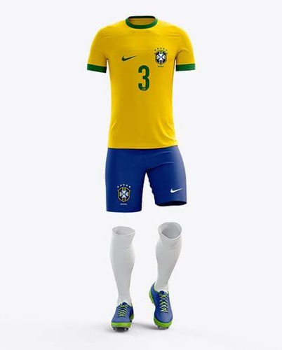 Mockup Futebol Yellow Images Kit Gola Careca