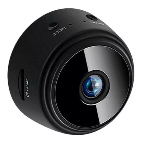 Câmera escondida do espião Mini 1080P sem fio WiFi câmera com áudio e vídeo  ao vivo Câmera de vigilância de segurança doméstica com detecção de