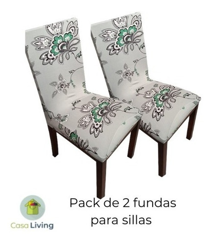 Liquidación Stock! 2 Pack Funda De Silla Elasticada diseño