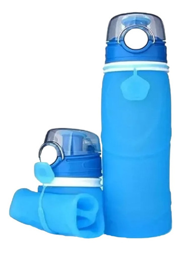 Botella De Agua Plegable 750ml Para Deportes Hidratacion