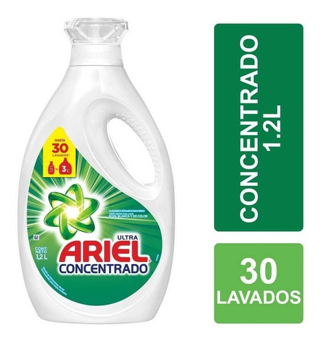 Jabón Líquido Ariel Ultra Concentrado 1,2 L