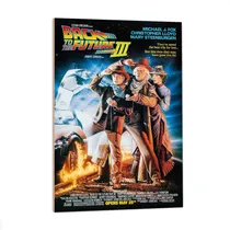 Comprar Cuadro Volver Al Futuro 3 Posters Peliculas Cine Retro 33x48