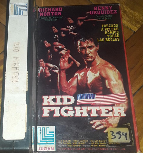 Kid Fighter Vhs Artes Marciales Kick Boxer Richard Norton Ac