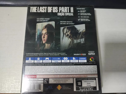 The Last Of Us Part Ii 2 Edição Especial Ps4 - Mídia Física