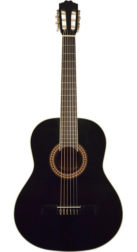 Guitarra Acustica La Sevillana A 2 Bk Clasica Negra Msi Color Negro Orientación de la mano Diestro