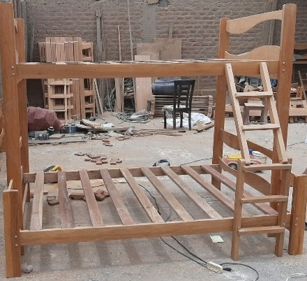 Camarote 2 Plazas Desmontables Con Baranda Y Escalera Nuevo