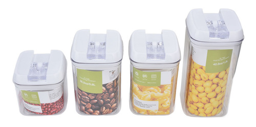 Caja De Almacenamiento De Cocina Multifuncional, 4 Unidades/