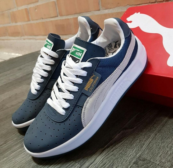 Zapato Puma California - Tenis para Hombre Azul oscuro en ... Zapato Puma California - Tenis para Hombre Azul oscuro en ...