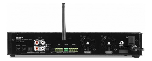 Receiver Home Theater Home Sense Hs400.5 Frahm Estéreo 5.1