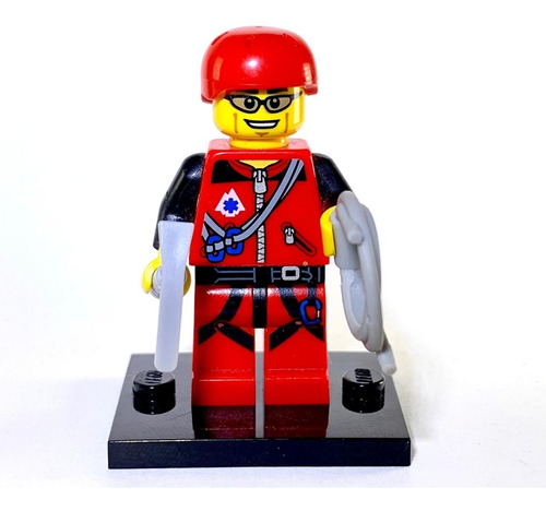 Lego Minifigura Alpanista Moc 
