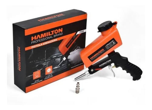 Pistola Arenadora Neumatica Hamilton Aluminio 600cc Par