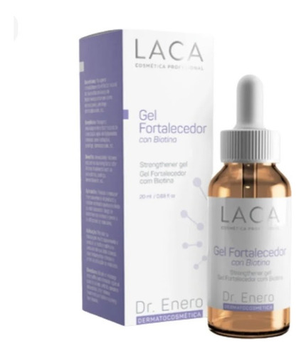 Laca Gel Fortalecedor Con Biotina Pestañas Y Cejas Fuertes